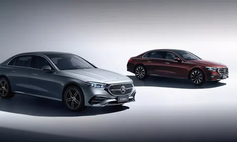 Mercedes E-Class 2024 ra mắt phiên bản mới, bổ sung nhiều tiện nghi cho hàng ghế sau