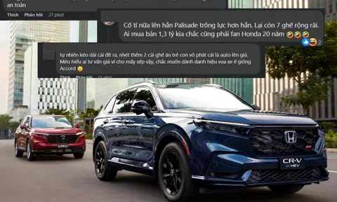 Người dùng phản ứng thế nào trước giá bán vượt dự kiến của Honda CR-V thế hệ mới?