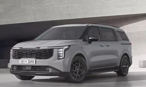 Kia Carnival 2024 lộ thiết kế ngoại thất, bổ sung động cơ hybrid tiết kiệm xăng