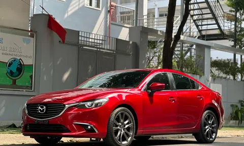 Sau 4 năm lăn bánh, Mazda 6 cũ xuống giá choáng váng
