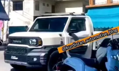 Toyota Hilux phiên bản đa dụng lộ ảnh thực tế, sáng cửa cập bến thị trường Việt