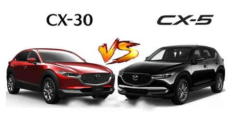 So sánh Mazda CX-30 và Mazda CX-5: Nên mua xe nào?