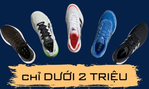 Gợi ý 5 mẫu giày chạy bộ dưới 2 triệu đáng mua nhất