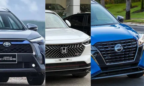 So sánh Honda HR-V, Nissan Kicks và Toyota Corolla Cross: Xăng và hybrid, đâu mới là lựa chọn tối ưu?