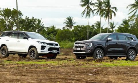 Ford Everest đấu Toyota Fortuner - thua nơi này, thắng nơi khác
