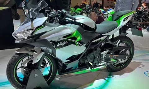 Mục sở thị thiết kế của Kawasaki Ninja e-1 và Z e-1, bộ đôi mô tô thuần điện đến từ Nhật Bản