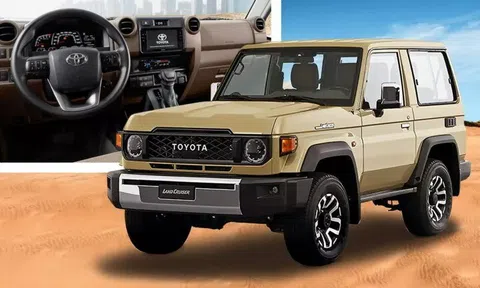 Toyota Land Cruiser 70 Series vén màn phiên bản 3 cửa: Trang bị động cơ V6, giá quy đổi từ 1,12 tỷ đồng