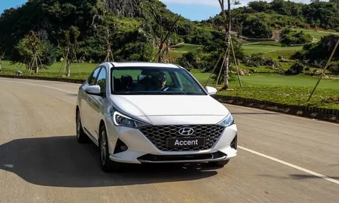 Accent tiếp tục là "ngôi sao sáng" của Hyundai trong tháng 11/2023