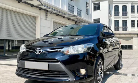 Sau 7 năm lăn bánh, "xe quốc dân" Toyota Vios cũ rao bán lại với giá không ngờ