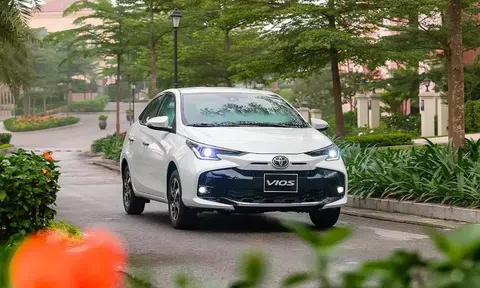 "Xe quốc dân" Toyota Vios đạt doanh số cao kỷ lục trong tháng 12/2023