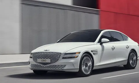 Xe điện hạng sang Genesis G80 lần đầu diện kiến người dùng Việt
