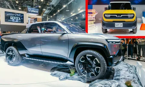 Vén màn VinFast VF Wild: Concept bán tải chạy điện độc đáo và ấn tượng