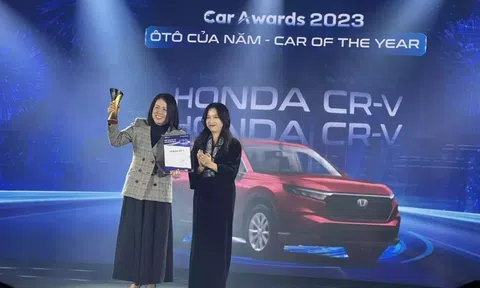 Honda CR-V được vinh danh là "Ô tô của năm 2023" tại Việt Nam