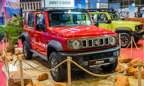 Cận cảnh Suzuki Jimny 5 cửa sắp cập bến Đông Nam Á, liệu có về Việt Nam?