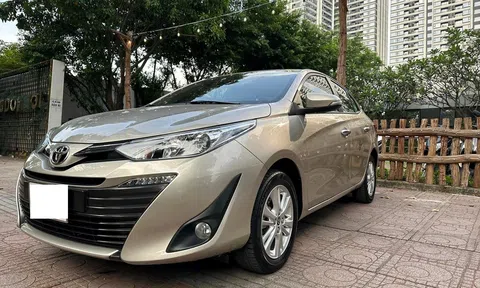 Sau 4 năm sử dụng, "xe quốc dân" Toyota Vios chạy lướt chào bán lại với mức giá rẻ khó tin