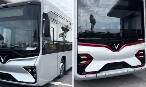Xuất hiện hình ảnh xe khách lạ gắn logo VinFast gây xôn xao cộng đồng mạng