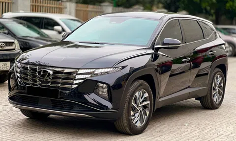 Bất ngờ giá bán lại của Hyundai Tucson "lướt" chỉ sau 1 năm lăn bánh