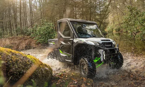 Hãng mô tô Kawasaki trình làng dòng xe địa hình bốn bánh mới