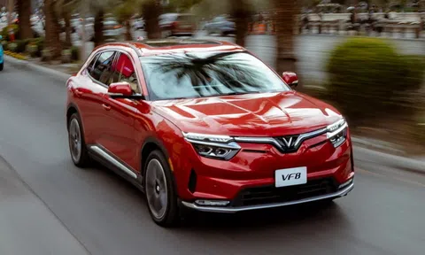 VinFast VF 8 là mẫu xe có chi phí cho thuê rẻ nhất hiện nay tại Mỹ