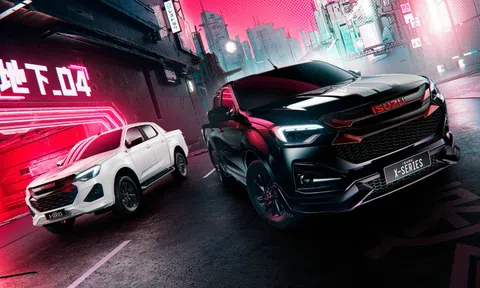 Isuzu D-Max X-Series 2024 trình làng: Bán tải mang phong cách xe đua, giá quy đổi từ hơn 500 triệu đồng