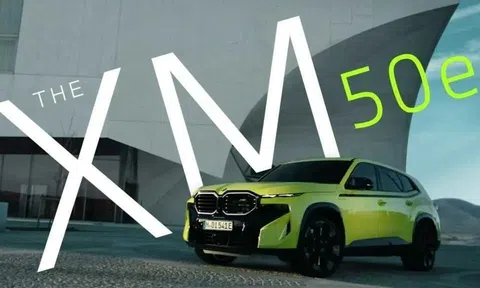 BMW XM bổ sung bản mới: "Ăn xăng" chỉ 1,3 lít/100 km, giá quy đổi từ 3,41 tỷ đồng