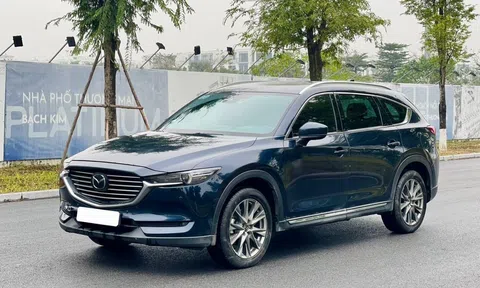 Sau 4 năm lăn bánh, SUV 7 chỗ Mazda CX-8 cũ bán lại với mức giá ngỡ ngàng