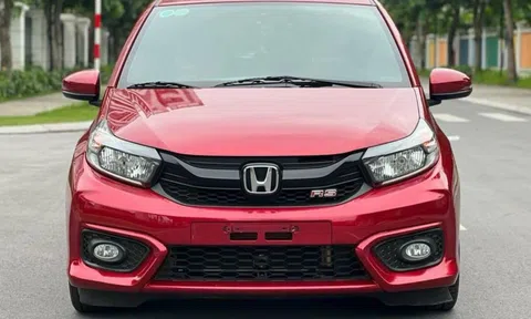 ‘Cựu binh’ Honda Brio lăn bánh 2 năm xuống giá ngỡ ngàng trên thị trường xe cũ