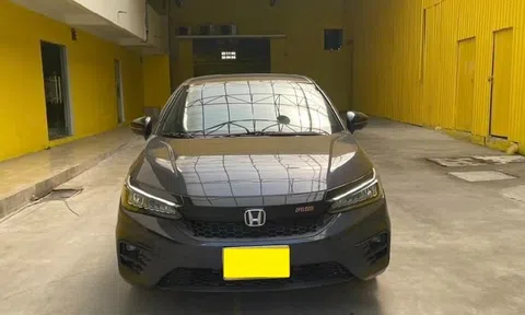 Ngỡ ngàng giá chào bán của Honda City RS 'lướt' sau 2 năm lăn bánh