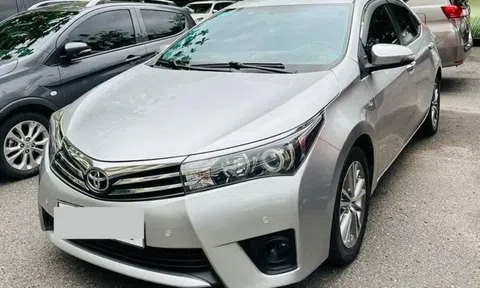 Toyota Corolla Altis sử dụng 7 năm được chào bán với giá ngang một chiếc Hyundai i10