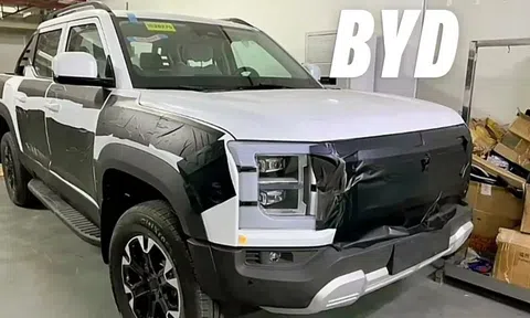Bán tải mới của BYD là 'anh em cùng cha khác mẹ' với Ford Ranger