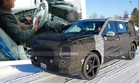 Hyundai Palisade thế hệ mới lần đầu rò rỉ thiết kế nội thất