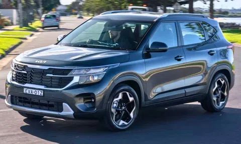 Kia Seltos sắp bổ sung tùy chọn động cơ hybrid, cạnh tranh Toyota Yaris Cross