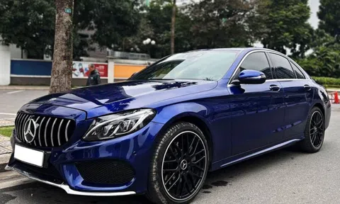 Sử dụng 6 năm, Mercedes AMG C300 lên sàn xe cũ với giá ngang một chiếc Honda Civic