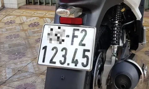 Bộ Công an đề xuất đấu giá biển số xe máy với mức khởi điểm rẻ bất ngờ