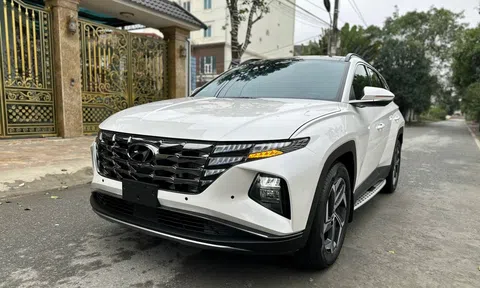 Lăn bánh 10.000 km, Hyundai Tucson đã lên sàn xe cũ với giá rẻ bất ngờ