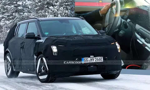 SUV điện Kia EV3 lộ diện với thiết kế ấn tượng và cabin tràn ngập công nghệ