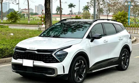 Sau 2 năm lăn bánh, Kia Sportage lên sàn xe cũ với mức giá ngỡ ngàng