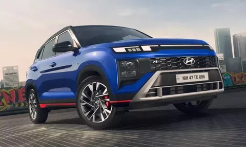 Vén màn Hyundai Creta N Line 2024 với diện mạo đậm chất thể thao trước thềm ra mắt