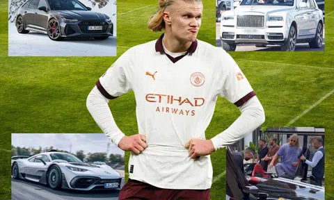 ‘Quái thú’ Erling Haaland và bộ sưu tập ô tô đắt đỏ: Đầy đủ từ Rolls-Royce tới Mercedes