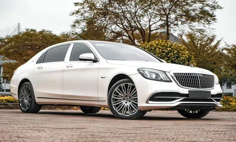 Xe siêu sang Mercedes-Maybach S450 lăn bánh 5 năm mất giá ngang một chiếc BMW X5