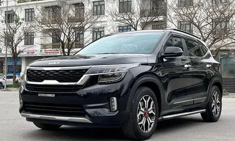 Ngỡ ngàng giá chào bán của Kia Seltos 'lướt' sau 2 năm lăn bánh