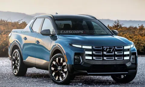 Xem trước thiết kế bán tải Hyundai Santa Cruz, nhiều nét giống Tucson