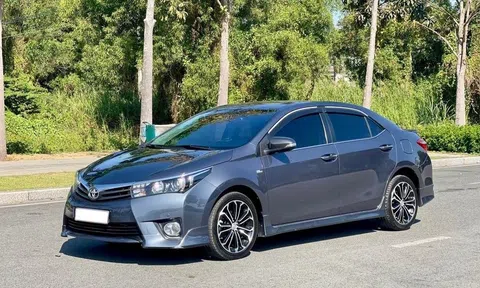 Toyota Corolla Altis lăn bánh gần một thập kỷ rao bán lại với giá ngang một chiếc Toyota Wigo