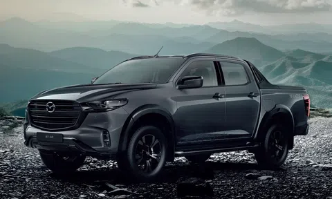 Mazda BT-50 2024 trình làng: Có tùy chọn động cơ tăng áp 3.0L, giá quy đổi từ hơn 500 triệu đồng