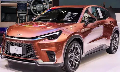 Chi tiết SUV Lexus LBX - phiên bản sang trọng của Toyota Yaris Cross vừa ra mắt tại Thái Lan