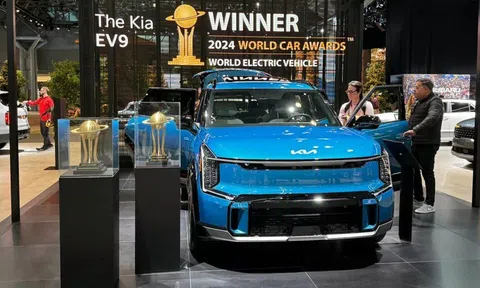 Xe điện Kia EV9 'thắng lớn' tại giải thưởng Ô tô thế giới của năm 2024