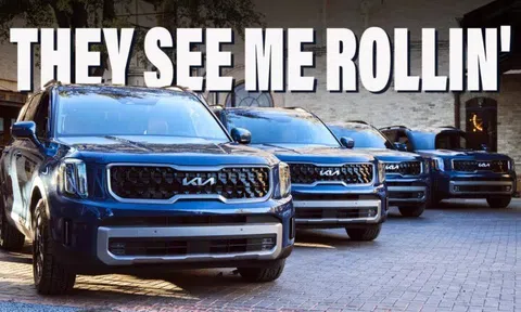 Hơn 400.000 chiếc SUV gia đình Kia Telluride 'lĩnh án' triệu hồi do nguy cơ xe tự trôi