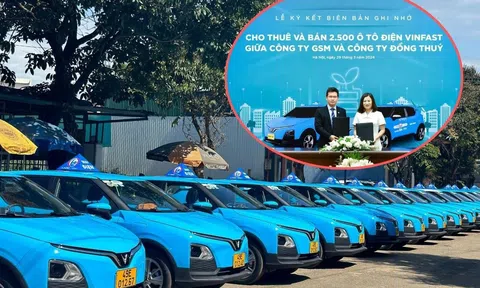 Lado Taxi tiếp tục mua và thuê thêm hàng ngàn xe điện VinFast