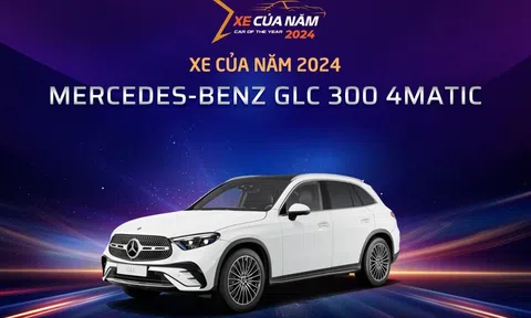 Danh hiệu “Xe của năm 2024" gọi tên Mercedes-Benz GLC 300 4Matic