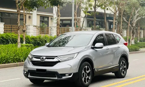 Honda CR-V cũ lăn bánh 5 năm được chủ nhân bán lại giá bao nhiêu?